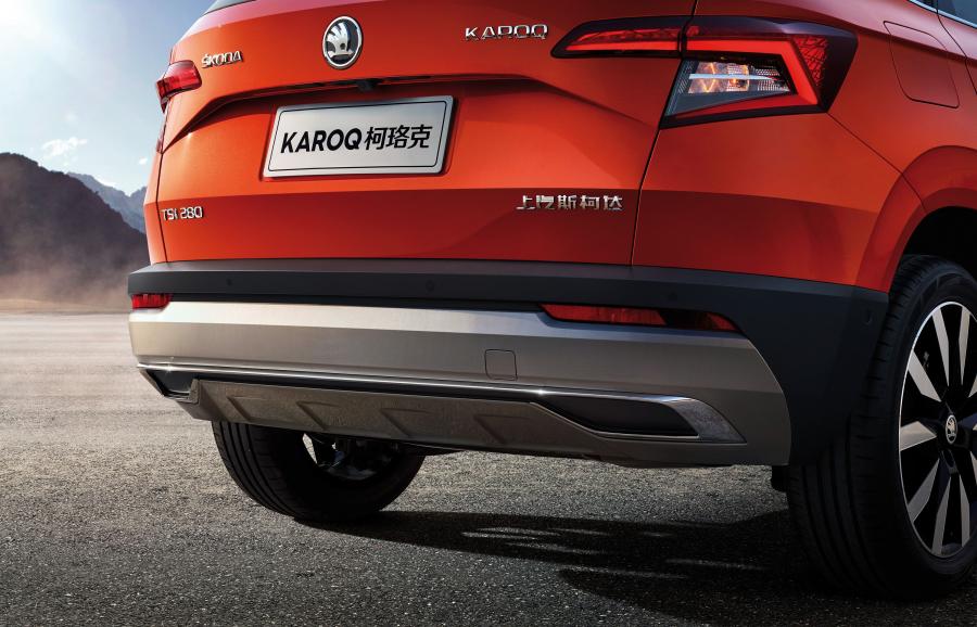 Детали экстерьера Skoda Karoq 2018 года  (CN) (фото 16 из 36)